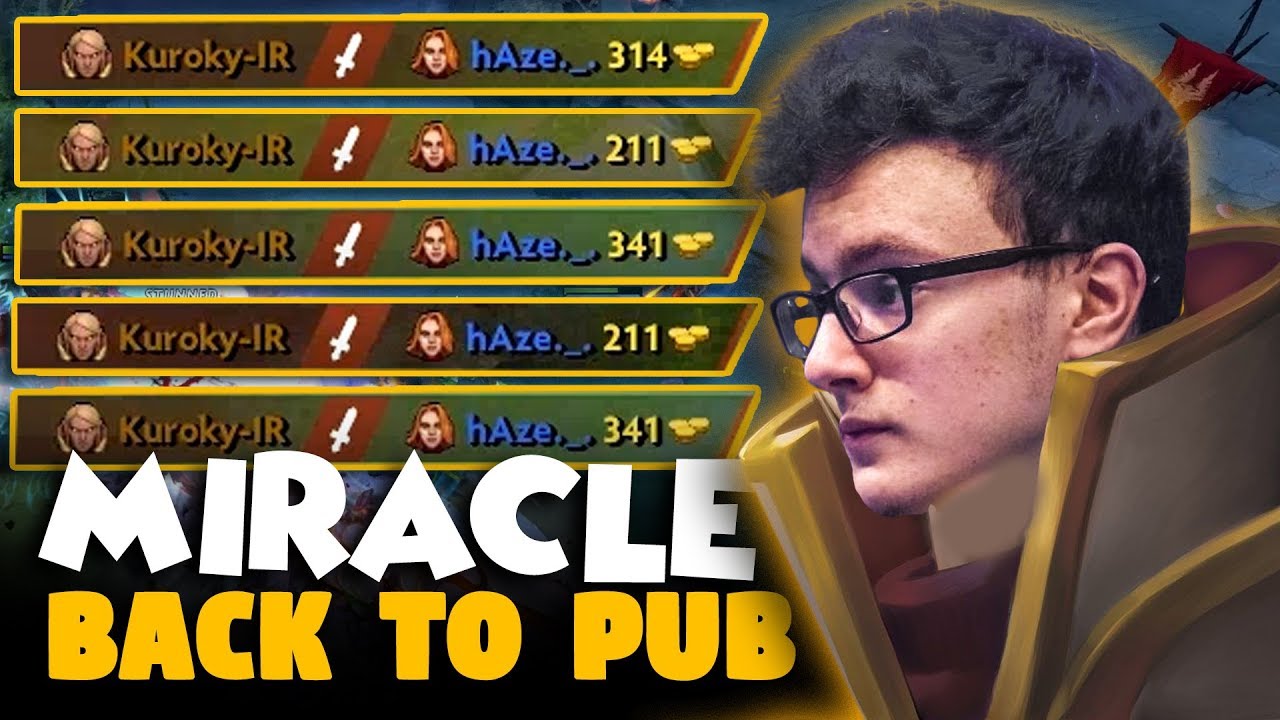 Miracle- Invoker GOD - Miracle- Destroyed PUB After TI8 - WHAT A GAME - Dota 2 Invoker