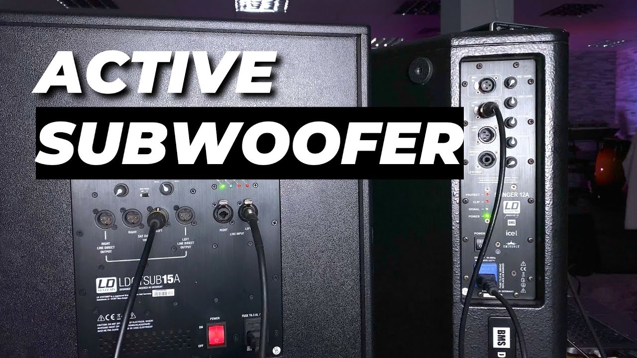 Connecting an Active Subwoofer to your PA System (Detailed Guide)