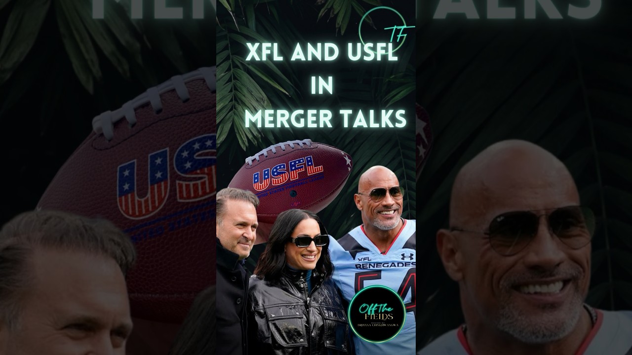 MERGER TALKS 🗣️XFL and USFL rumored to undergo a merger.
