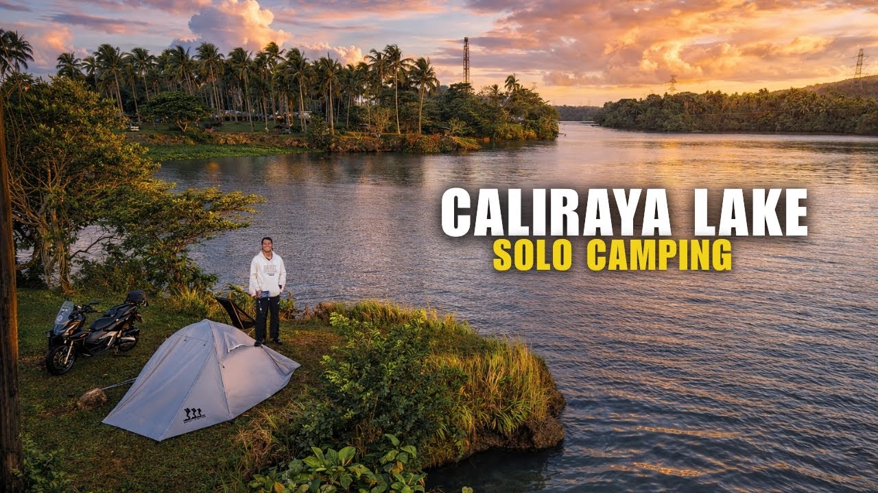 Solo Camping at Fishing sa Gilid ng Lawa ng Caliraya | Linda Nature Park