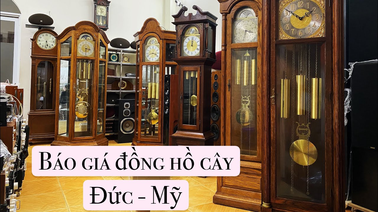 Báo giá nhanh lô đồng hồ cây Đức Mỹ vừa về 3/12/2021 mời AE