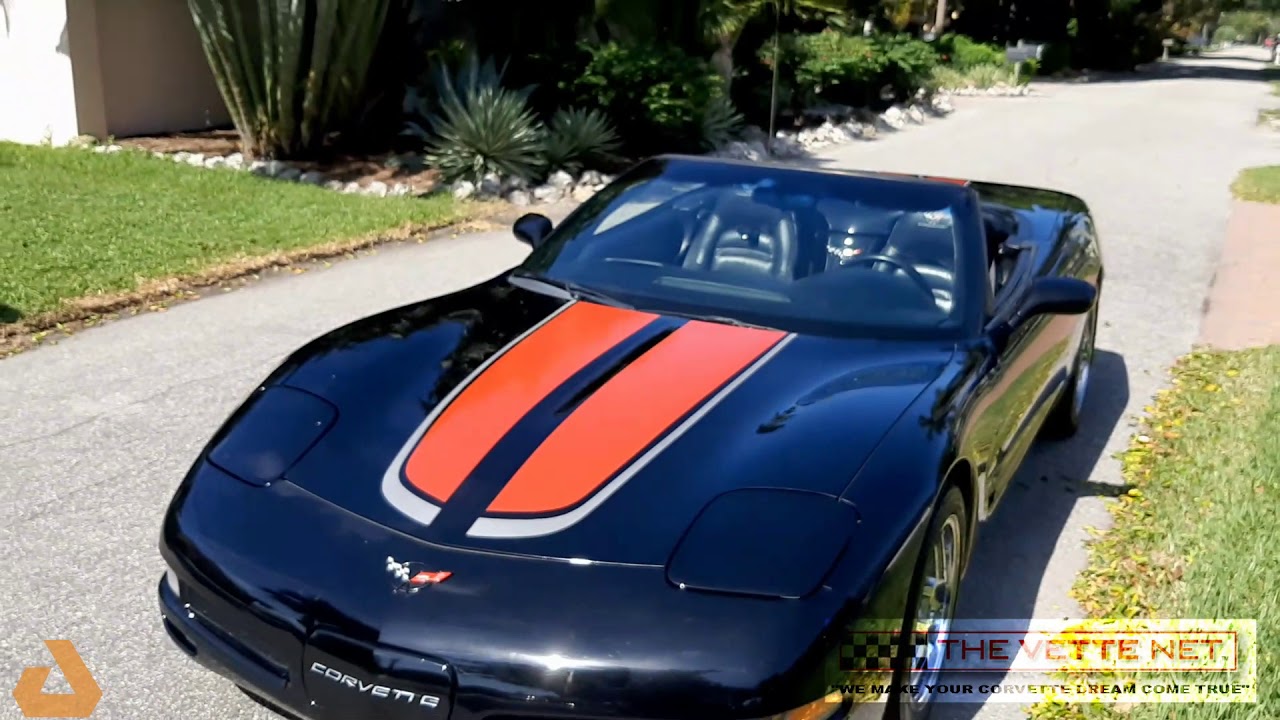 1998 Corvette Convertible, Triple Black, auto, lots of goodies @ www.TheVetteNet.com - $13990
