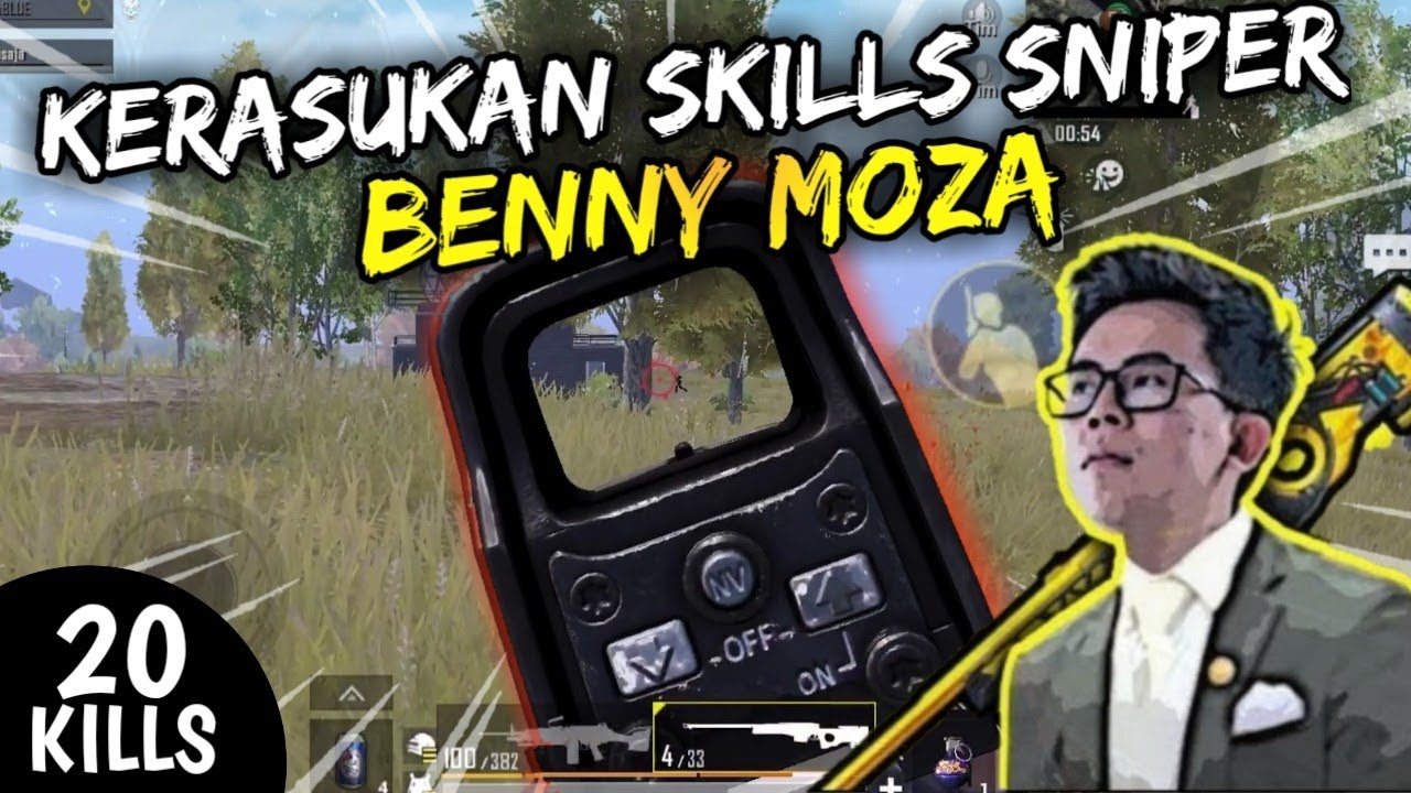 AKIBAT SERING NONTON BENNY MOZA SKILLS SNIPER MENINGKAT 95% -PUBG MOBILE
