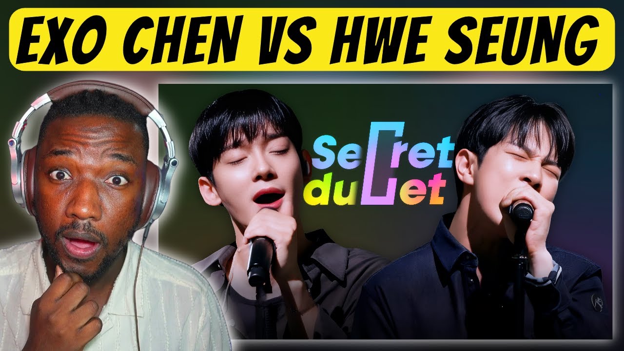 Singing In Secret! - EXO CHEN & HWE SEUNG sing “Ghost Town” | Reaction