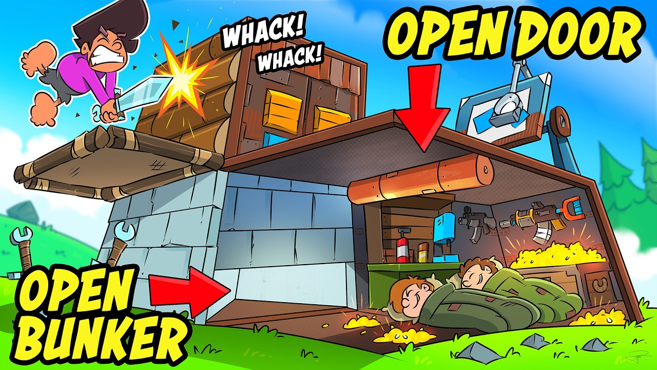 Eko-raiding to spos&oacute;b, w jaki gracze solo wygrywają w Rust!!!