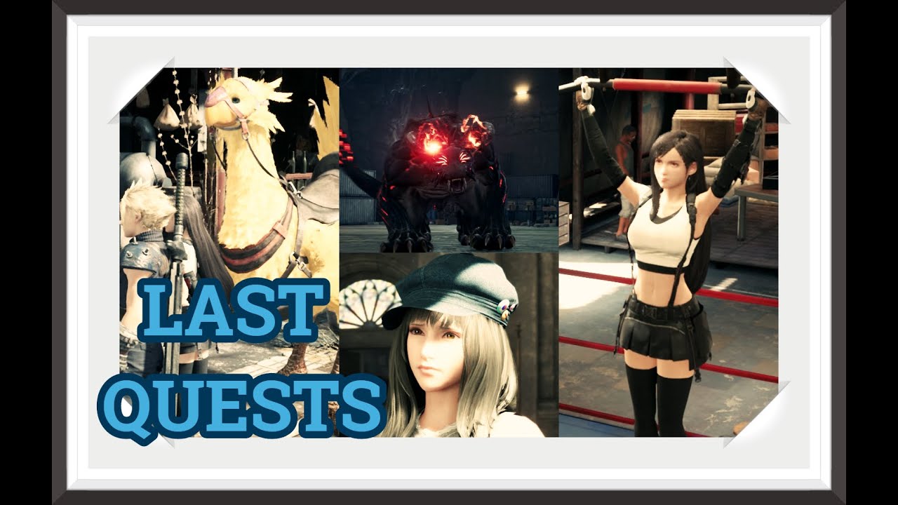 FINAL FANTASY VII REMAKE: All Chapter 14 Side Quests