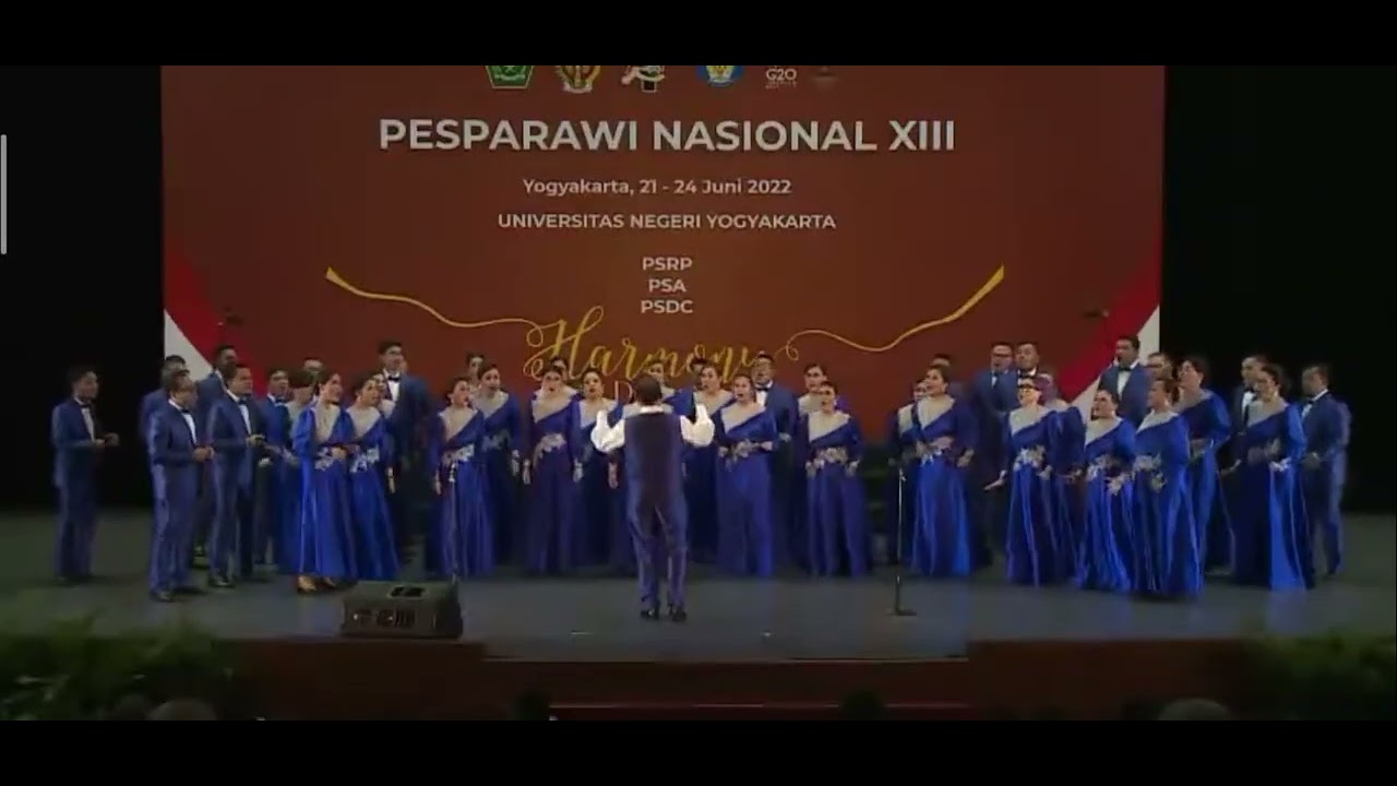 GOLD 5 -  PSDC DKI Jakarta - Rock a my soul (Stacey Gibbs) - Pesparawi Nasional XIII 2022