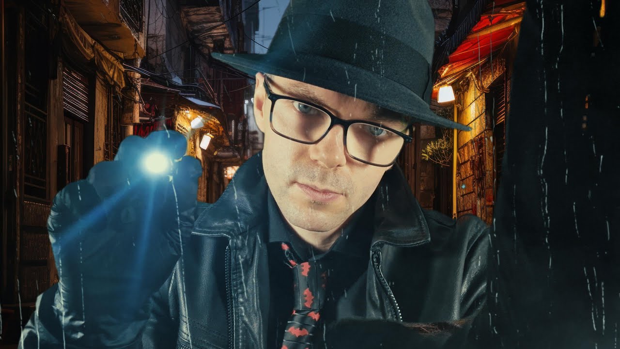 ASMR - Detective Offers You Illegal Tingles! (Don't tell anyone 👀)