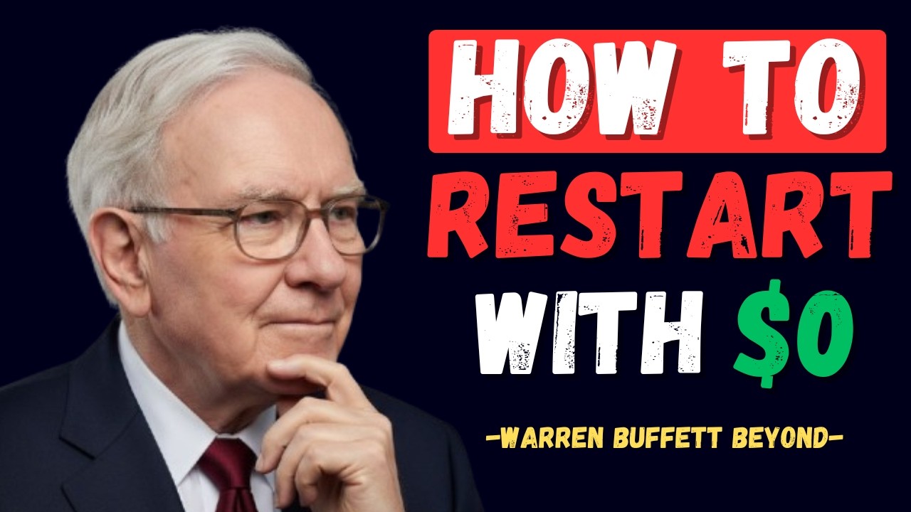 Warren Buffett: How To Restart Your Financial Life With $0