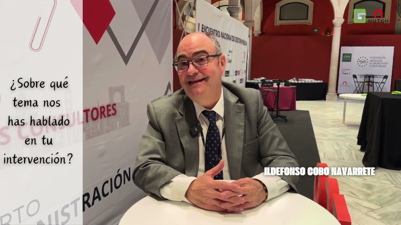 Entrevista con el Ponente: Ildefonso Cobo Navarrete