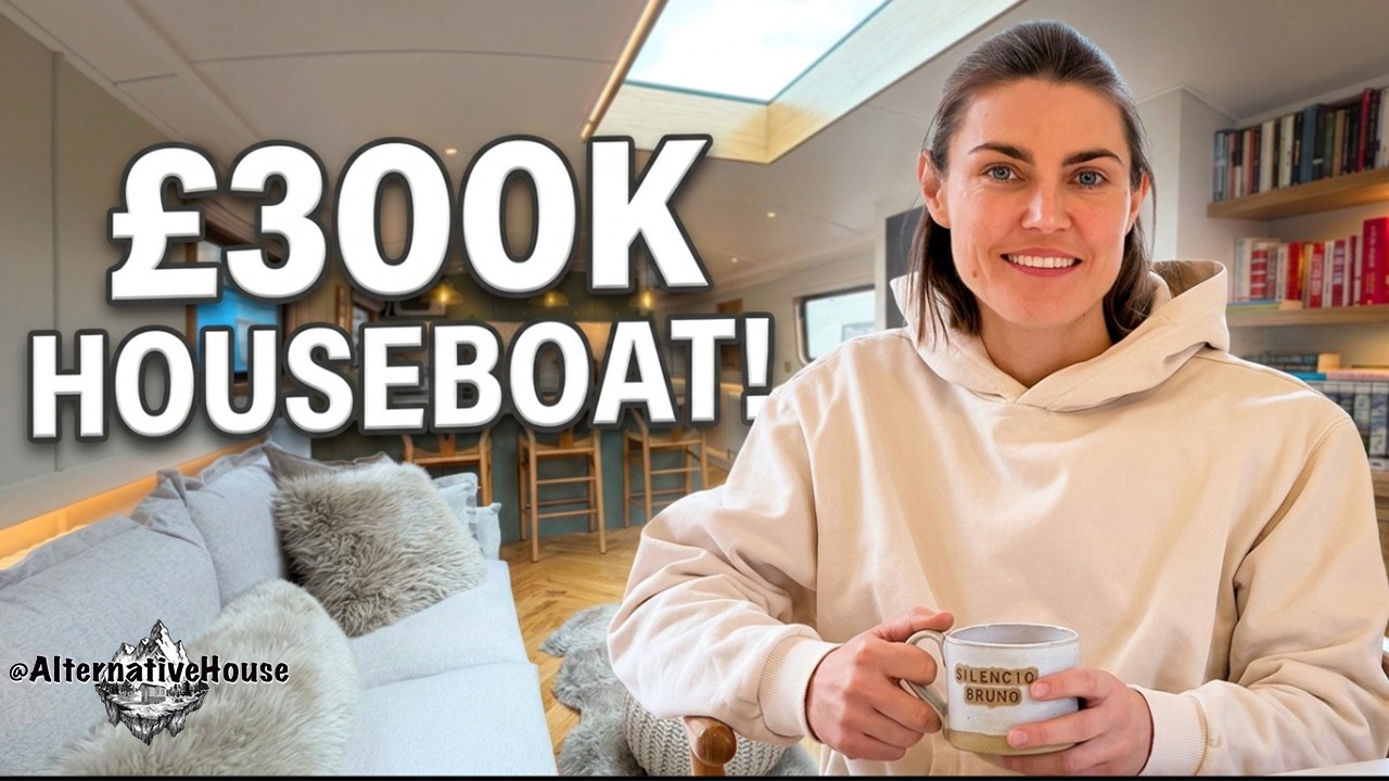 She spent &pound;300K on a houseboat instead of buying a flat