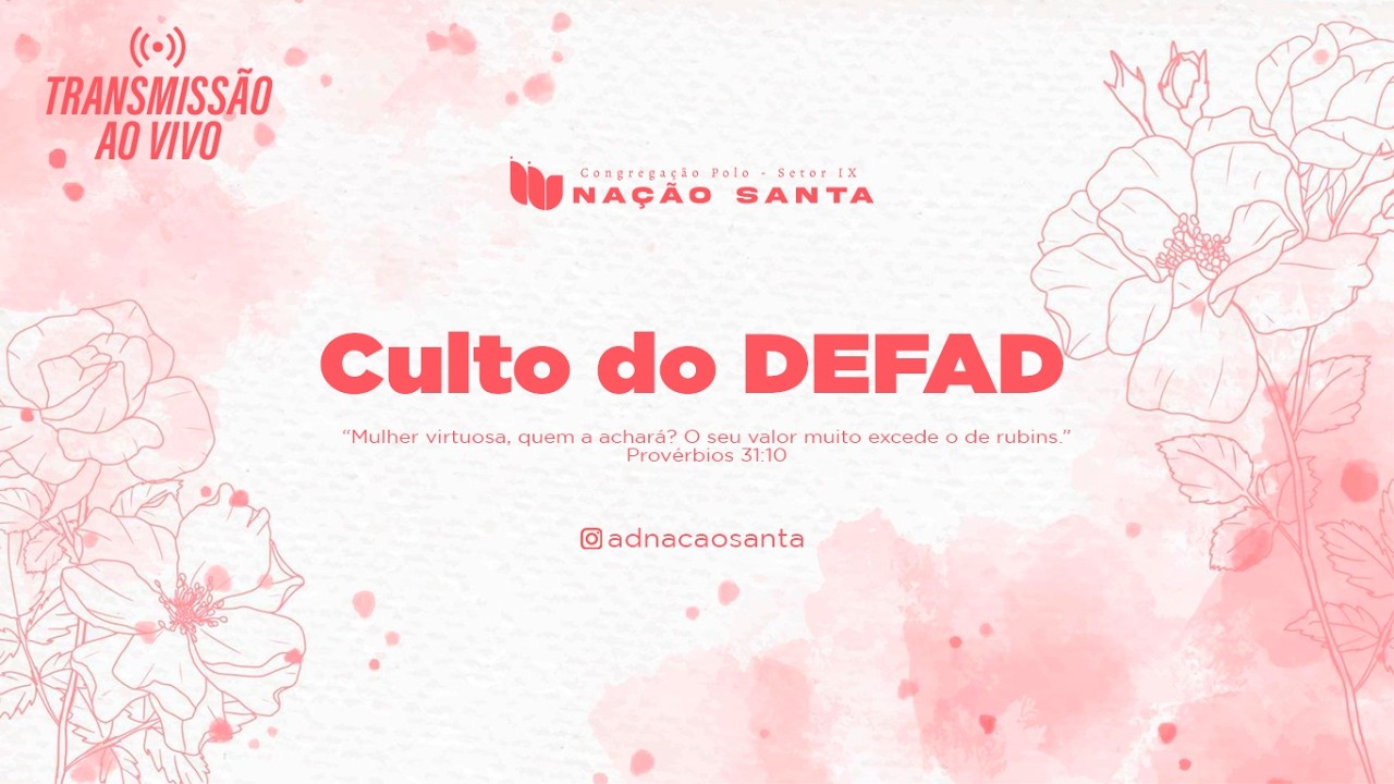 Culto DEFAD - 22/02/2026