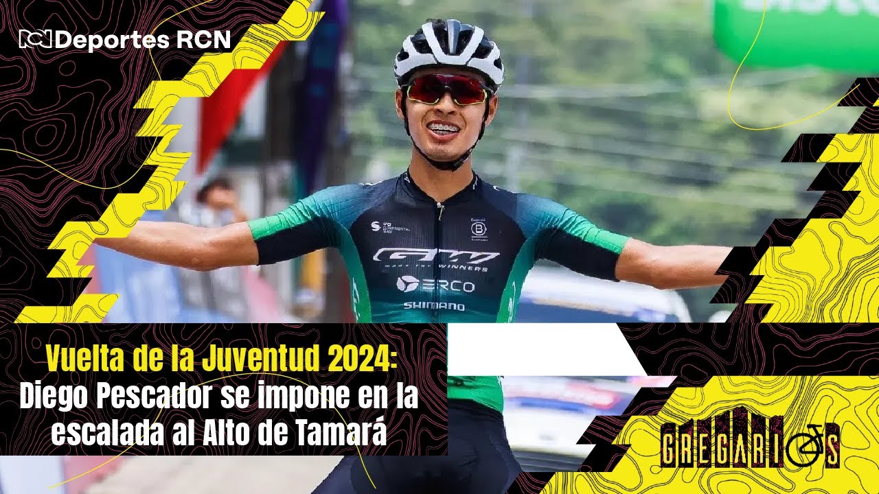 Vuelta de la Juventud 2024: Segunda etapa Diego Pescador se impone en la escalada al Alto de Tamará