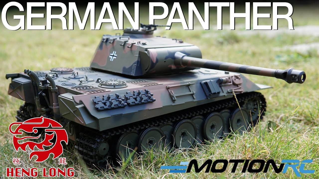 Немецкая «Пантера» — Heng Long TK6.0 RC Tank — Обзор Motion RC