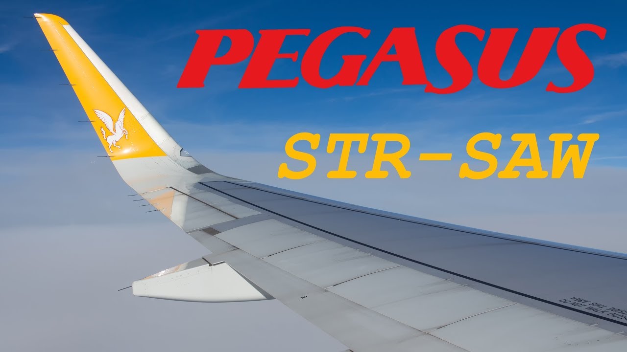 Pegasus Airlines Airbus A320 - Stuttgart to Istanbul [FULL HD]