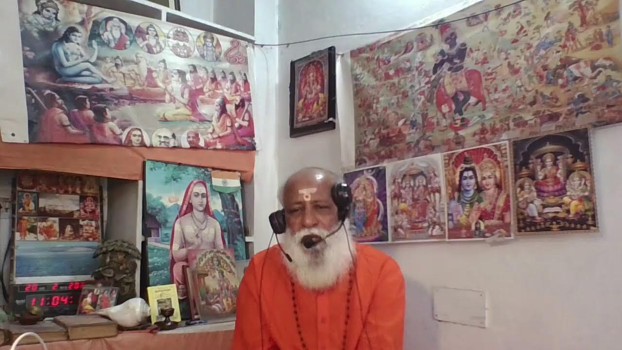 540 HINDI SATSANG ON SRIMATH BHAGAVATH GEETHA SRI ADI SHANKARA BHASHYAM CH2 STHITHA PRAGNA LAKSHANAS