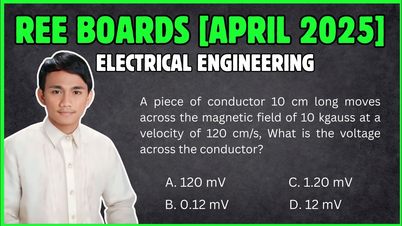 REE Boards: April 2025 [Electrical Engineering]