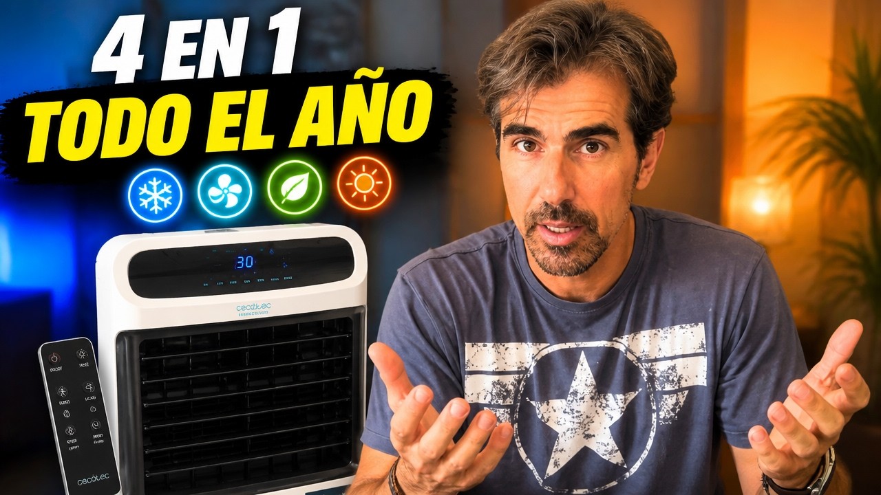 Climatizador Evaporativo Cecotec EnergySilence 6500 PureTech✅Prueba a Fondo
