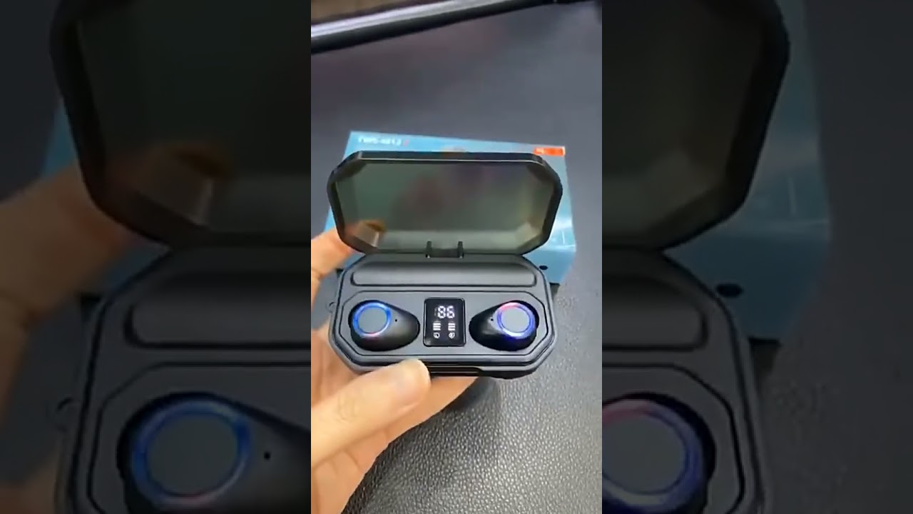 Оригинальные беспроводные Bluetooth наушники TWS, 9D стерео Hi-Fi гарнитура, светодиодный дисплей