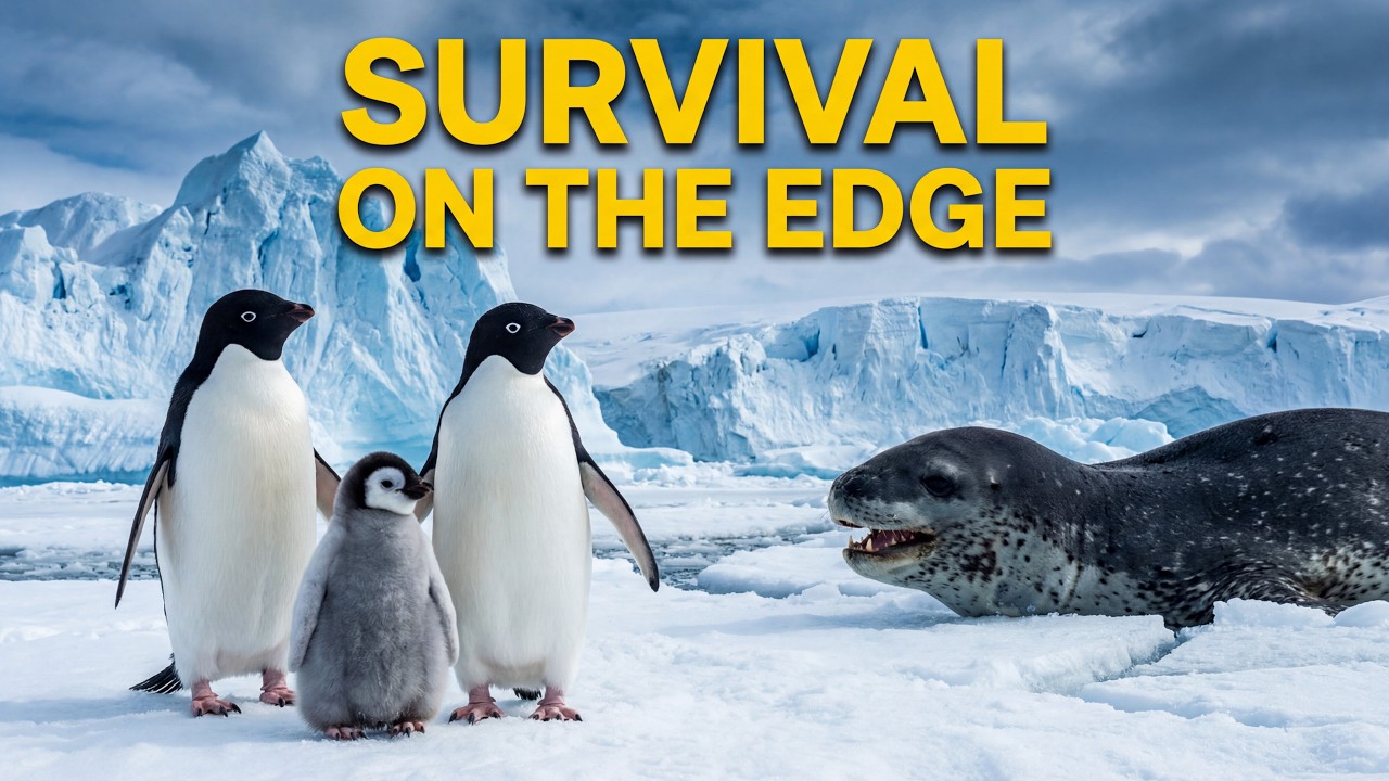 Survival On The Edge | The Brutal Life of Adélie Penguins in Antarctica