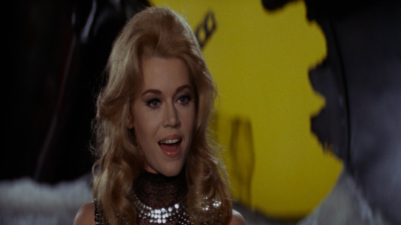 Barbarella 1968 Dolls scene Jane Fonda 4K