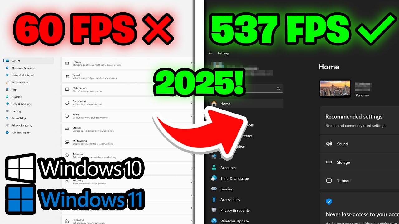 How To Optimize Windows 11 For GAMING in 2025! - Best Windows 11 Optimization Guide for MAX FPS ✅