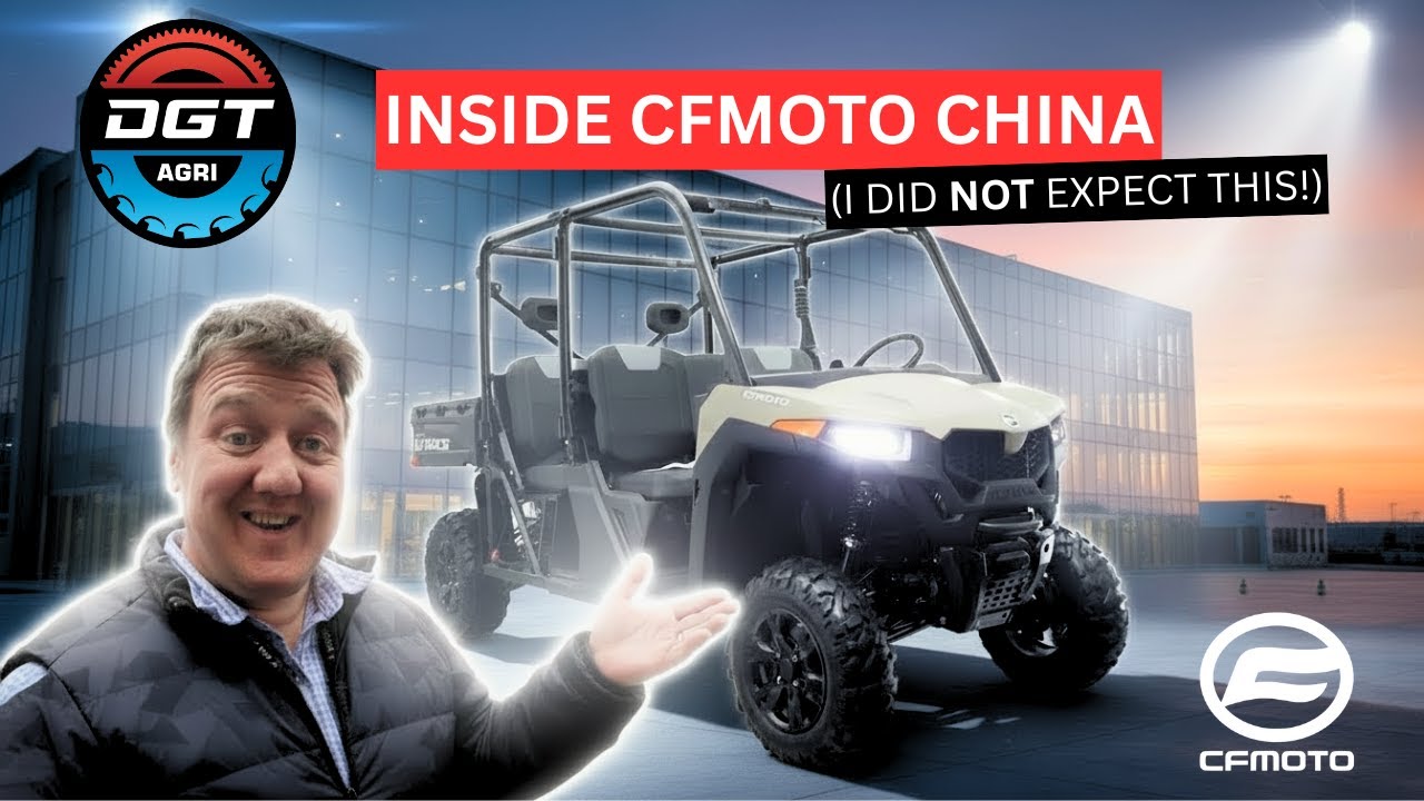 Ведущие британские дилеры посетили завод CFMOTO в Китае | Новый Z10 Turbo, электрический UForce 6...