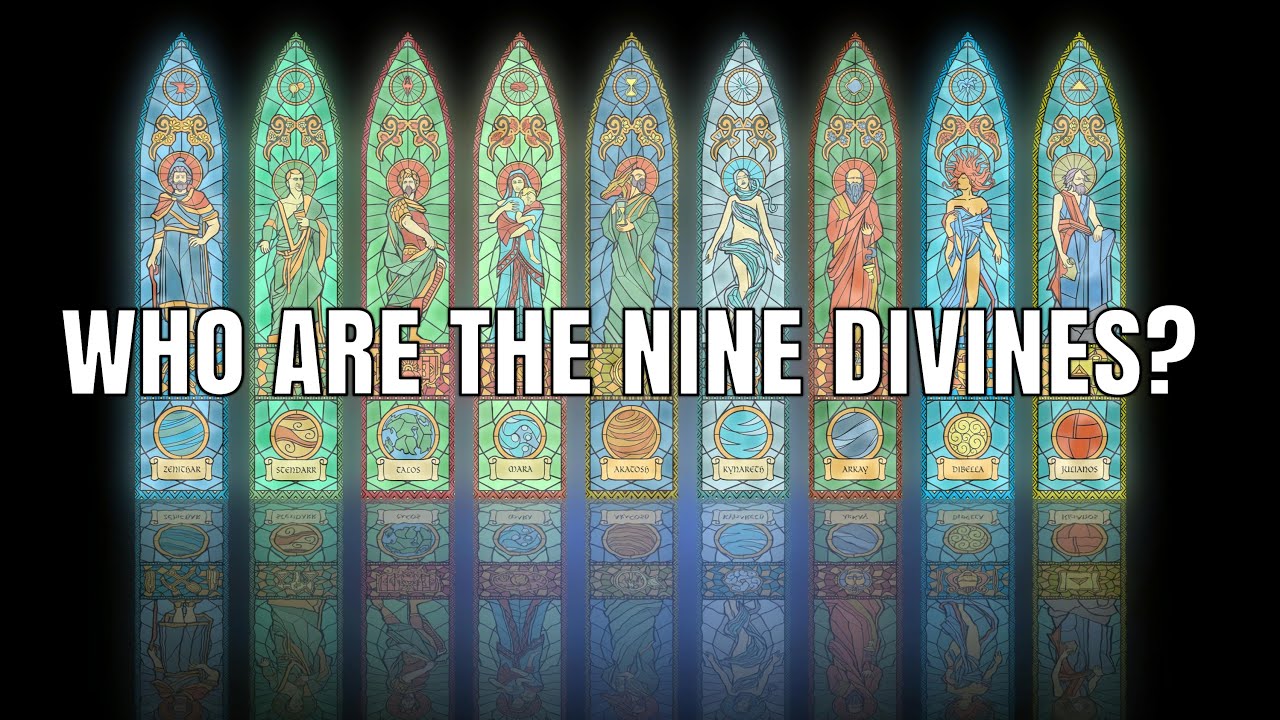 Beyond Aedra & Daedra: The True Nature of The Nine Divines // Elder Scrolls Lore Deep Dive