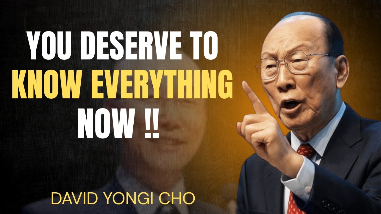 This Message Will Open Your Spiritual Eyes | David Yonggi Cho