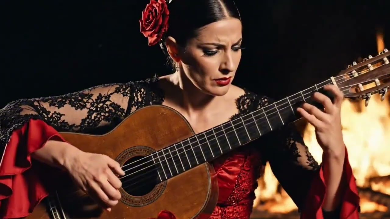 Close Your Eyes at Midnight – Flamenco Guitar & Emotional Violin