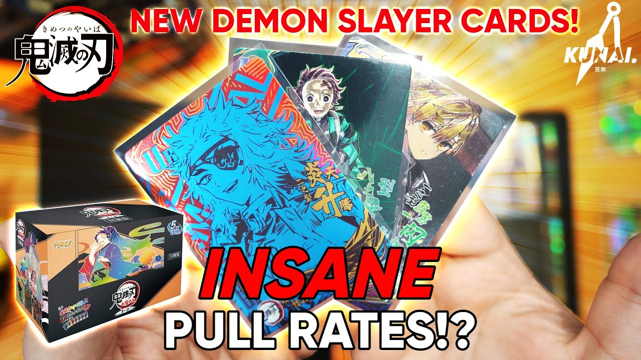 I Pulled INSANE! Cards in this DEMON SLAYER Booster Box!