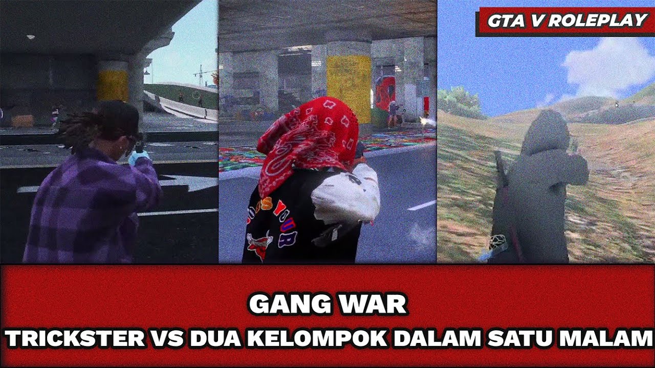 PEREBUTAN WILAYAH TRICKSTER VS 21 VANDALS DAN BEEF MELAWAN RBS | GTA V ROLEPLAY #hopeindonesia