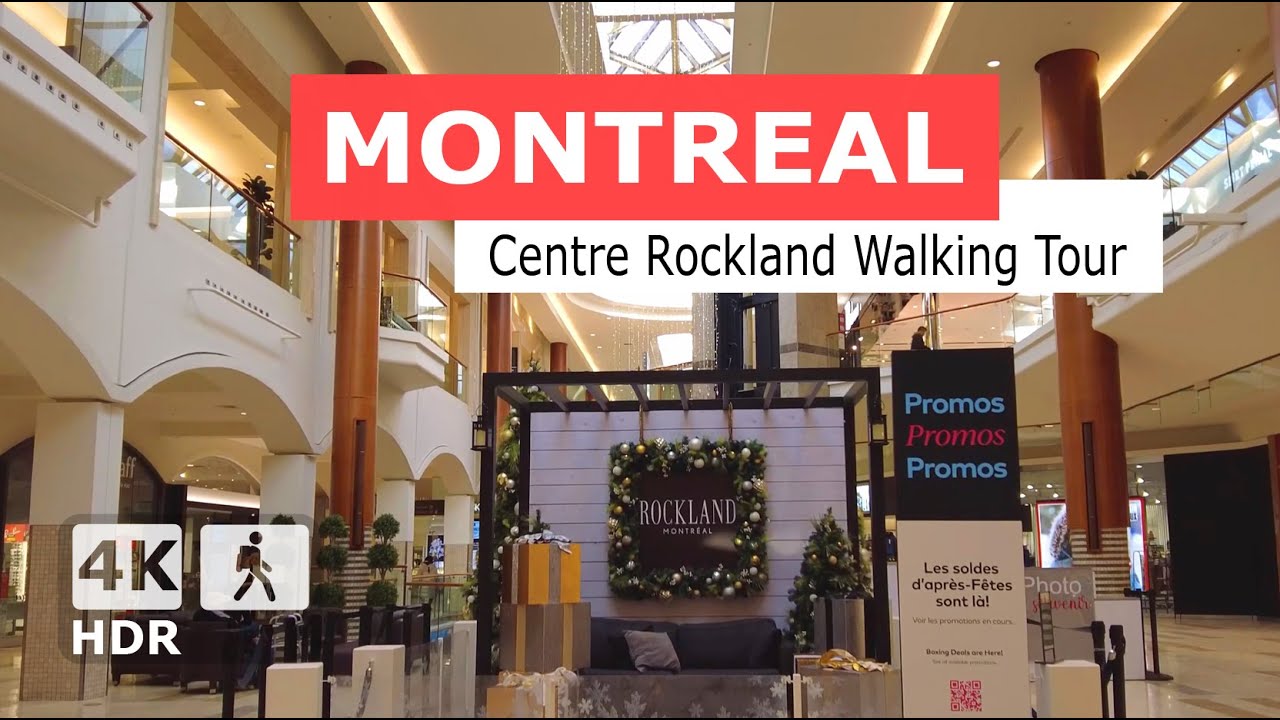 [ 4K ] Centre Rockland Mall Walking Tour | Montreal, Quebec, Canada 🇨🇦 2025