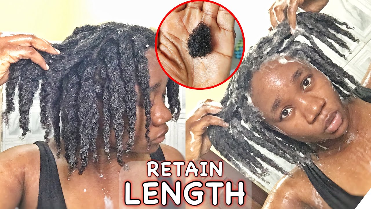 HOW TO WASH NATURAL HAIR IN TWISTS || Minimal Breakage + Retain Length