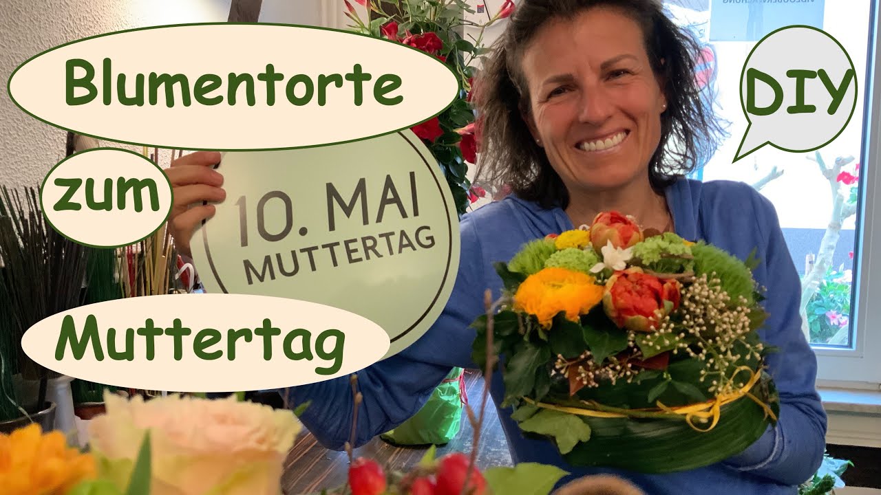 𝑩𝒍𝒖𝒎𝒆𝒏𝒕𝒐𝒓𝒕𝒆 𝒔𝒆𝒍𝒃𝒆𝒓 𝒎𝒂𝒄𝒉𝒆𝒏  Blumen DIY Blumentorte Blumengesteck Sommerdeko Tischdeko Hochzeitsdeko