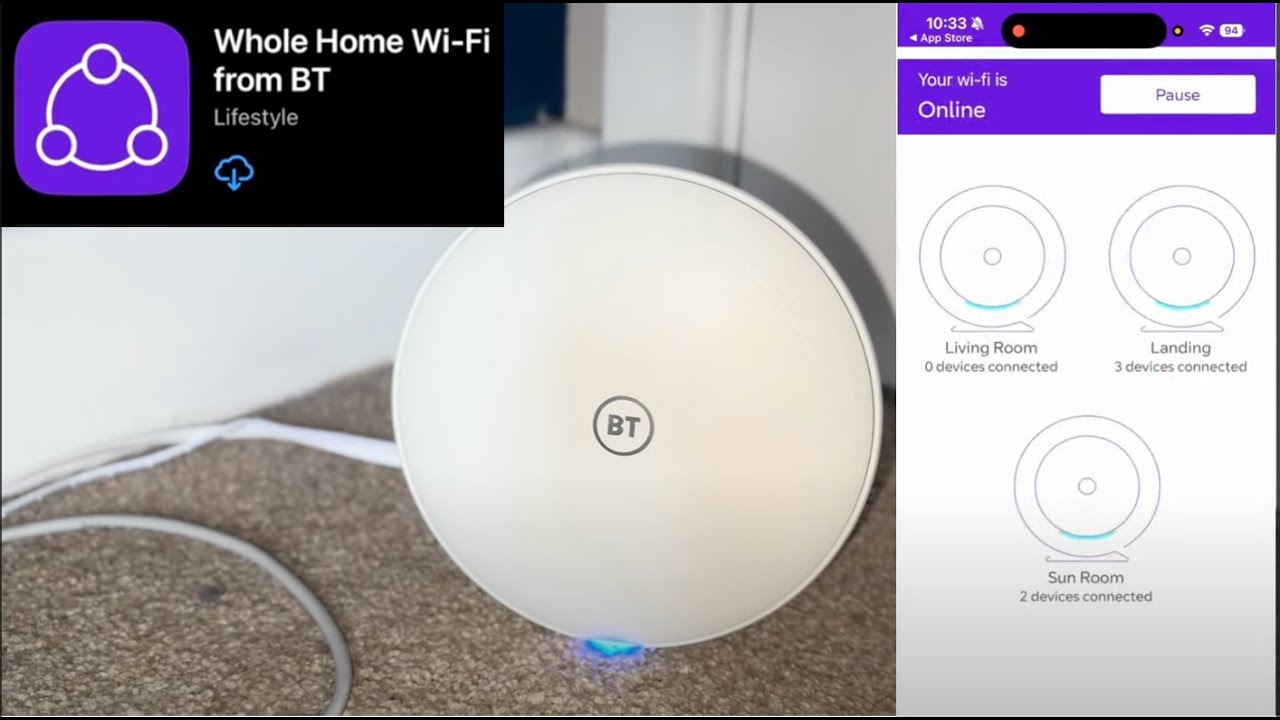 BT Whole Home WiFi App Walkthrough Setup