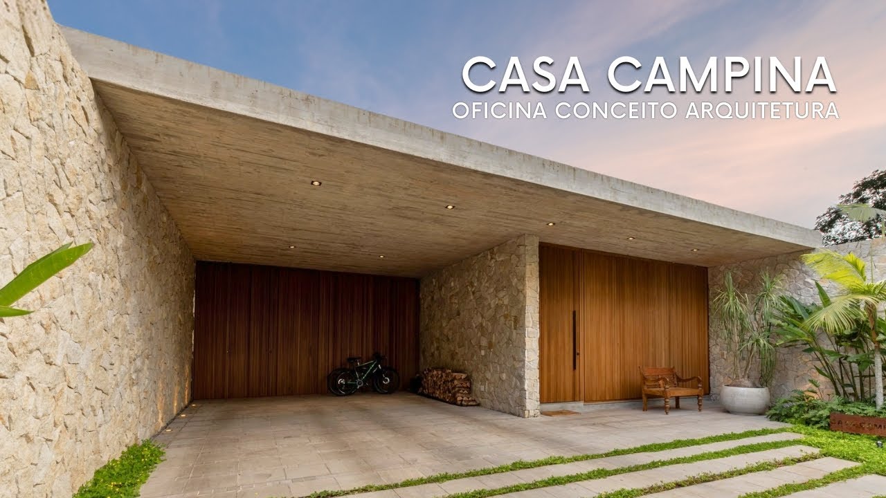 CASA CAMPINA POR OFICINA CONCEITO ARQUITETURA