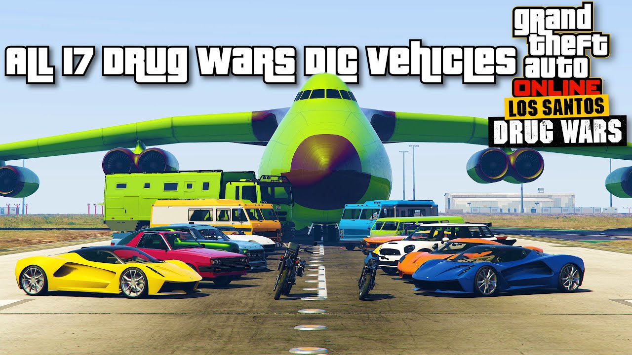 GTA Online: All 17 Drug Wars DLC Vehicles Showcase