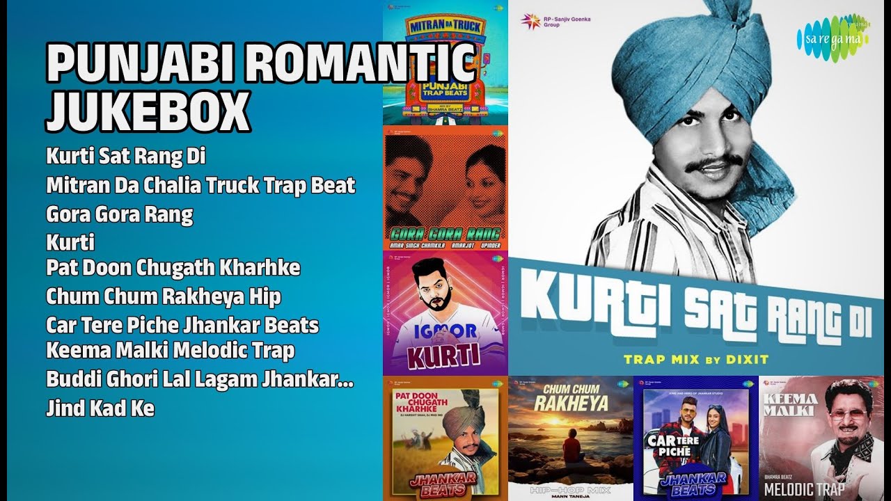 ਰੋਮਾਂਟਿਕ ਪੰਜਾਬੀ ਗੀਤ | Dixit Songs | Kurti Sat Rang Di | Mitran Da Chalia Truck Trap Beat