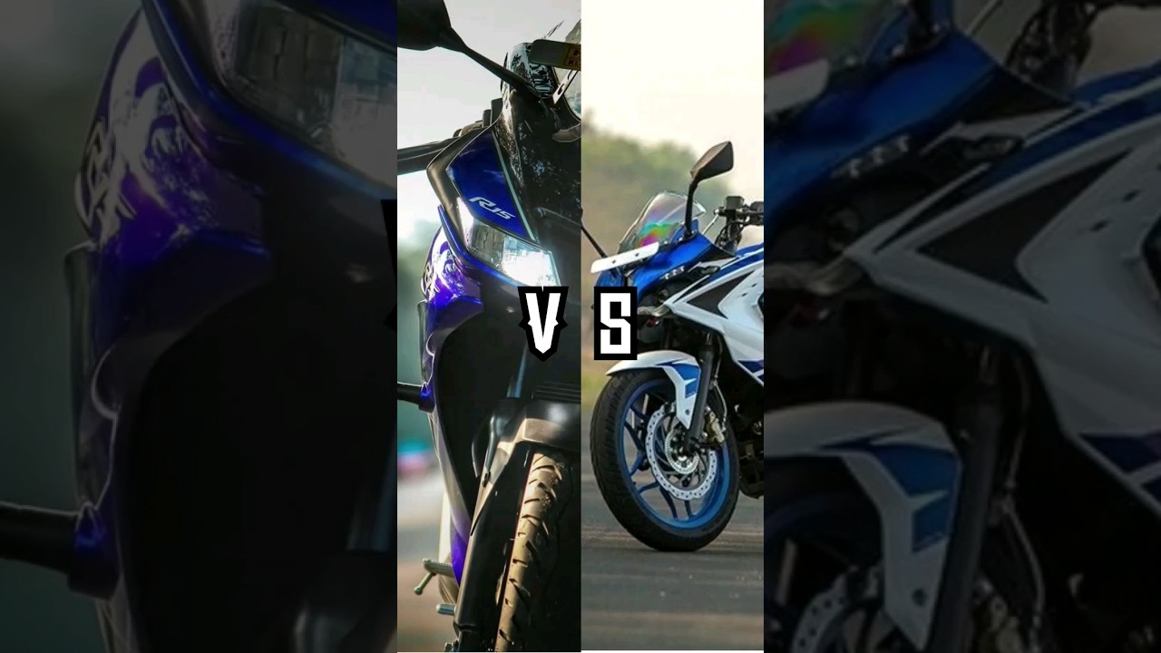 rs200 bs6 vs r15v3 bs4 comparison | #viral #bike #ktm #rs200 #duke #yamaha #bmw #r15