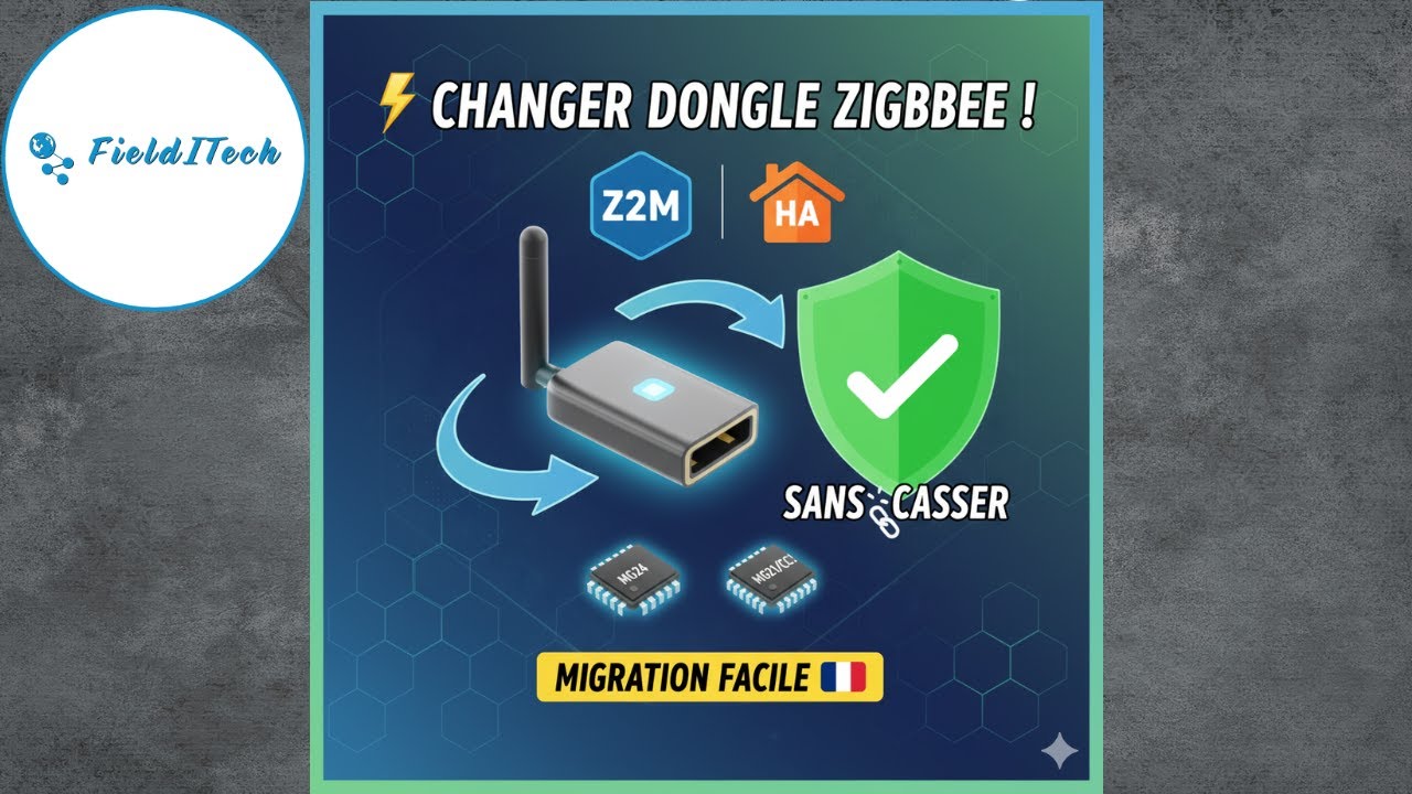 ⚡Z2M/HA : Changer de Dongle Zigbee (MG24, CC) SANS CASSER votre Réseau ! TUTO Facile 🇫🇷