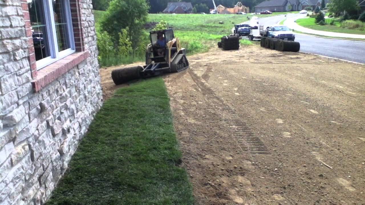 Skid-Steer Sod Installer attachment