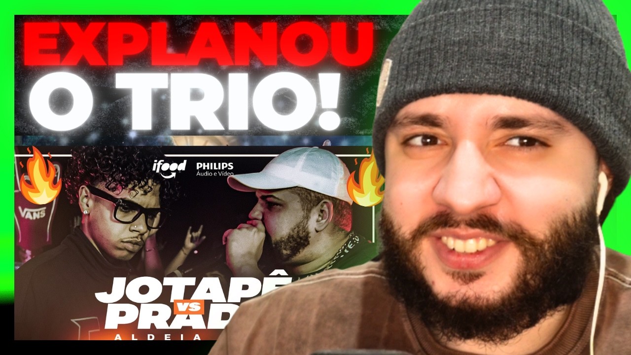 (EXPLANOU O TRIO?) JOTAP&Ecirc; X PRADO | PRIMEIRA RODADA | 1&ordf; ALDEIA CUP 2026 | REACT BAUEB