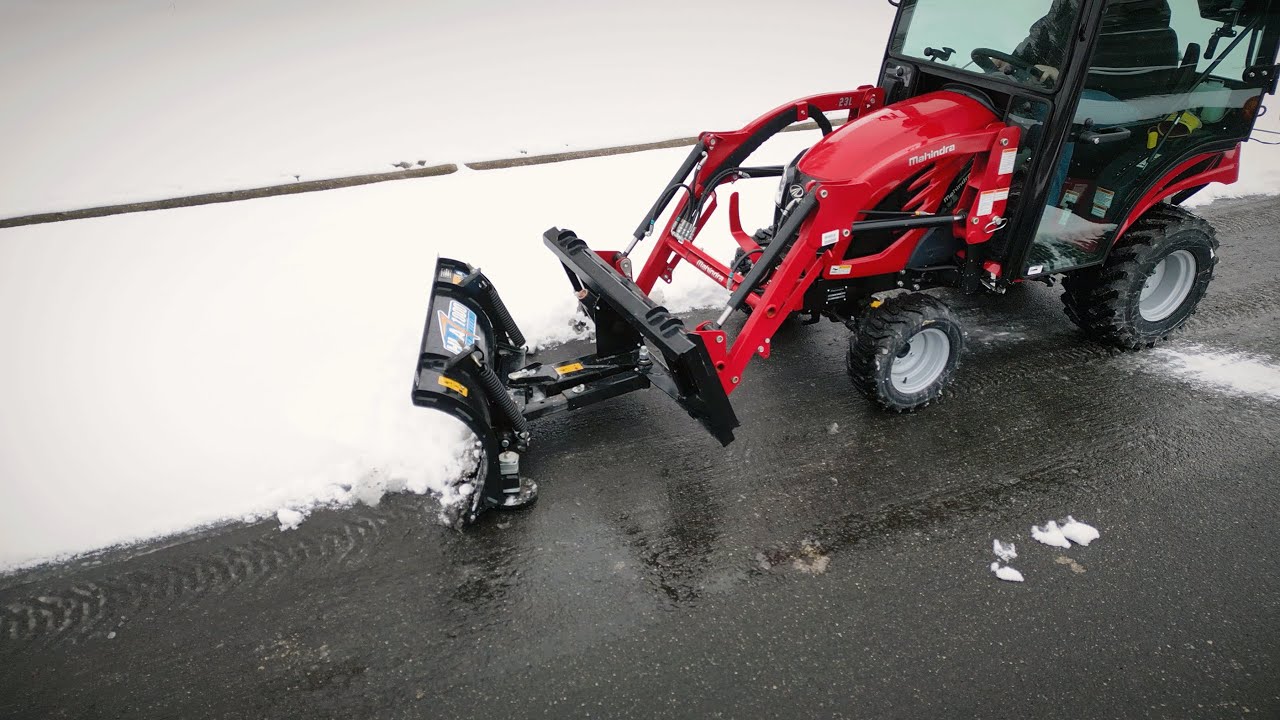 HLA Snow - 1000 Series Angle Blade - Compact Tractor