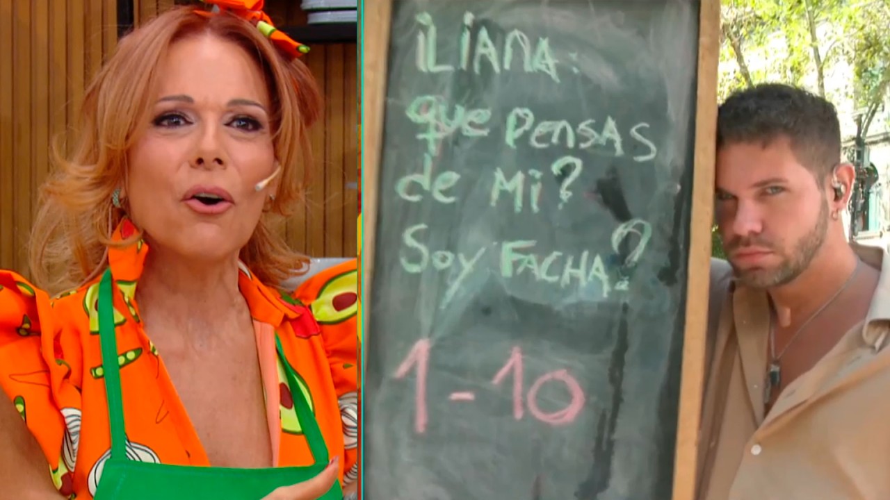 Locho sorprendi&oacute; a Iliana Calabr&oacute; con una pregunta en plena receta &iquest;&iexcl;QU&Eacute; RESPONDER&Aacute;!?