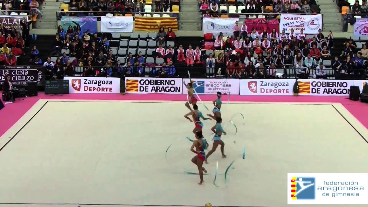CTO ESPAÑA GIMNASIA RITMICA CONJUNTOS 2014 TAZMANIA REALEJOS JUNIOR