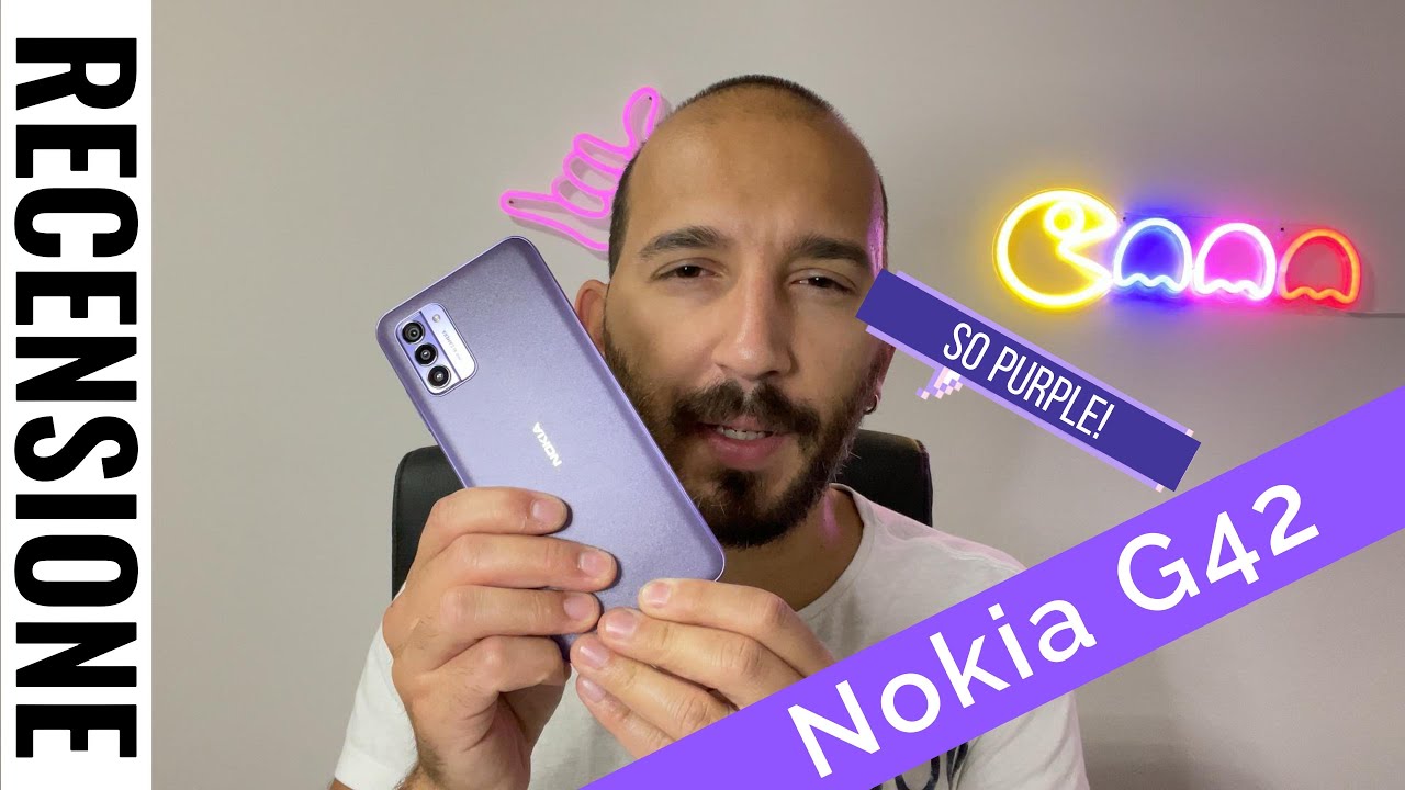 Recensione (e unboxing) NOKIA G42 5G: So purple!