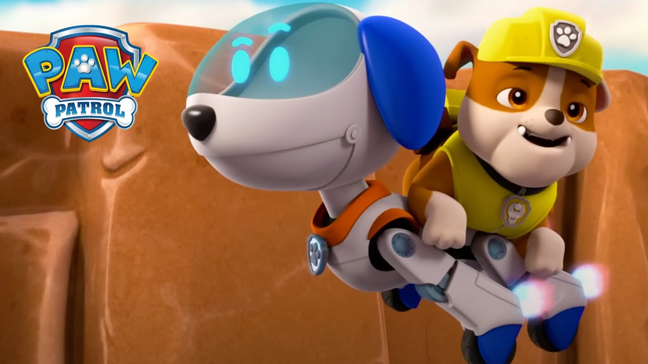 Rubble má nového robotího kamaráda! 🤖🐾 - Tlapková Patrola PAW Patrol - pohádky pro děti