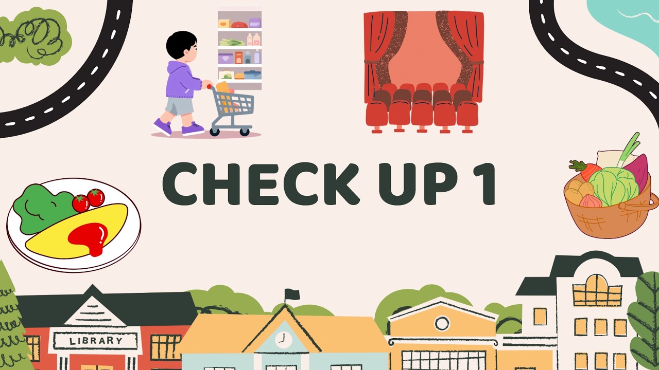 16. Check up 1/Repaso 1 - Bii+ Inglés para niños y jóvenes