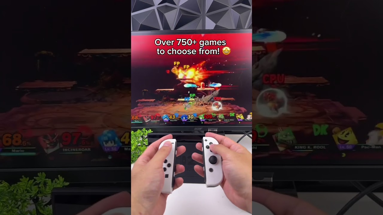 We created the world first R4 card for the Switch ! 👾🎮😍